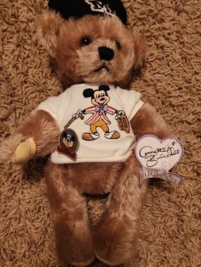Vintage Annette Funicello Mickey Milouse Club  Days Of The Week Plush Bear